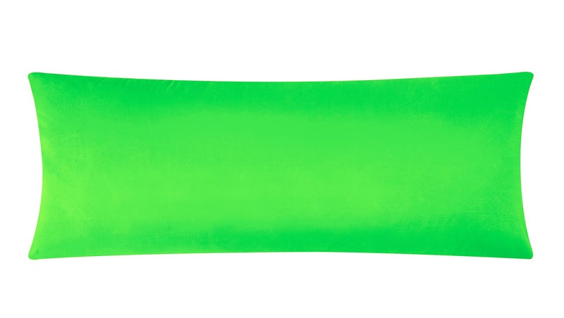 Evolive Ultra Soft Microfiber Body Pillow Cover/Pillowcases 21"x54" with Hidden Zipper Closure (21"x54" Body Pillow Cover, Classic Green) - Image 1
