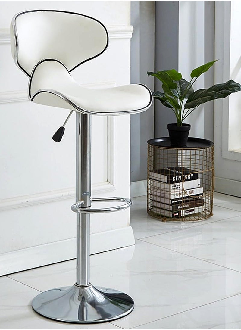 Living SET OF 2 Modern Adjustable Counter Height Barstools  - Image 3