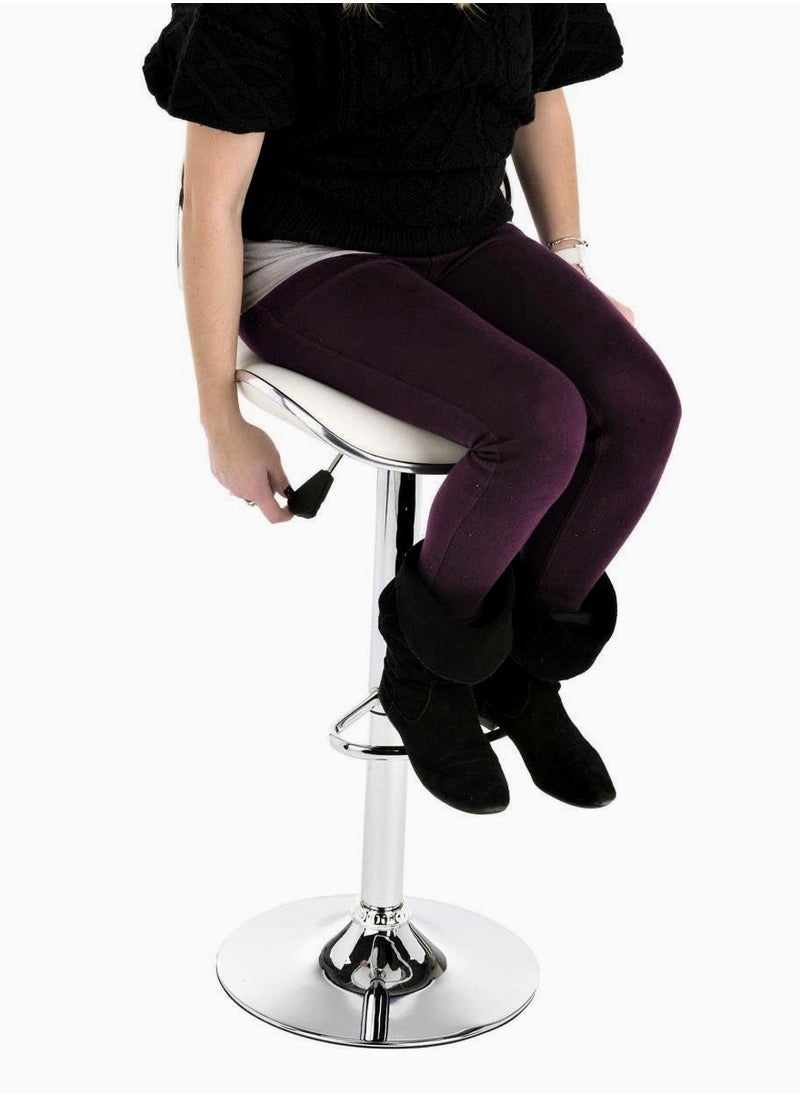 Living SET OF 2 Modern Adjustable Counter Height Barstools  - Image 5