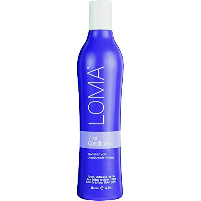 Loma Violet Conditioner 12 ounce (Sulfate, Gluten and Paraben Free) - Image 1