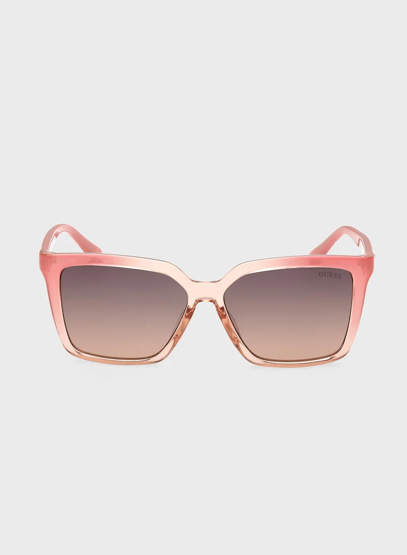 GUESS Square Uv-Protected Wayfarer Sunglasses