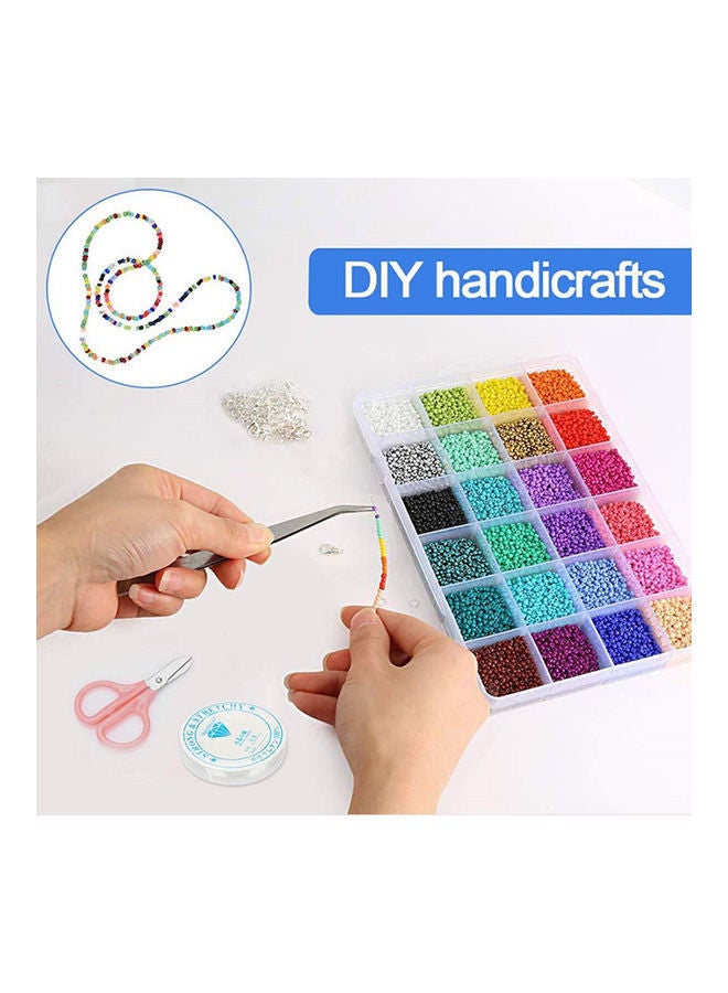 NIBEMINENT 14400-Piece DIY Round Bead Set - Image 2
