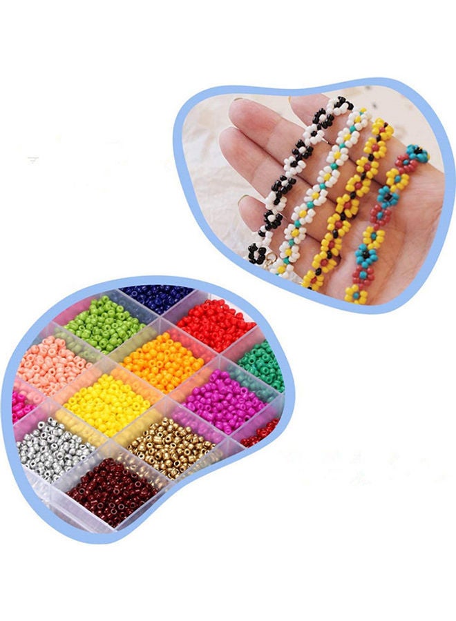 NIBEMINENT 14400-Piece DIY Round Bead Set - Image 4