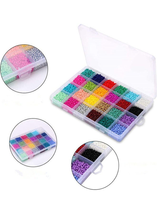 NIBEMINENT 14400-Piece DIY Round Bead Set - Image 3