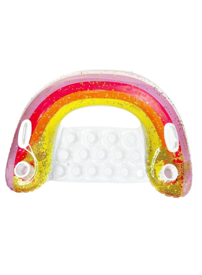 Of Trendy Bow-shaped U-shaped Floating Mats With Sequins, Inflatable Water Beds, Pool Loungers, And Water Play Equipment