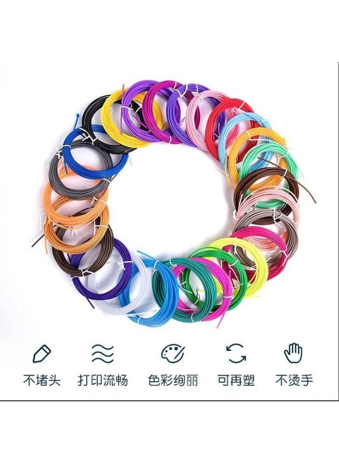 PLA 3D Pen Filament Set – 10 Colors * 5 Meters Each – 1.75mm Diameter Refills for MYNT3D, SCRIB3D, PIKA3D Pens – Bubble-Free, Eco-Friendly, Smooth Printing – Creative DIY Craft Material for Kids, Artists, Students, and Makers - Image 4
