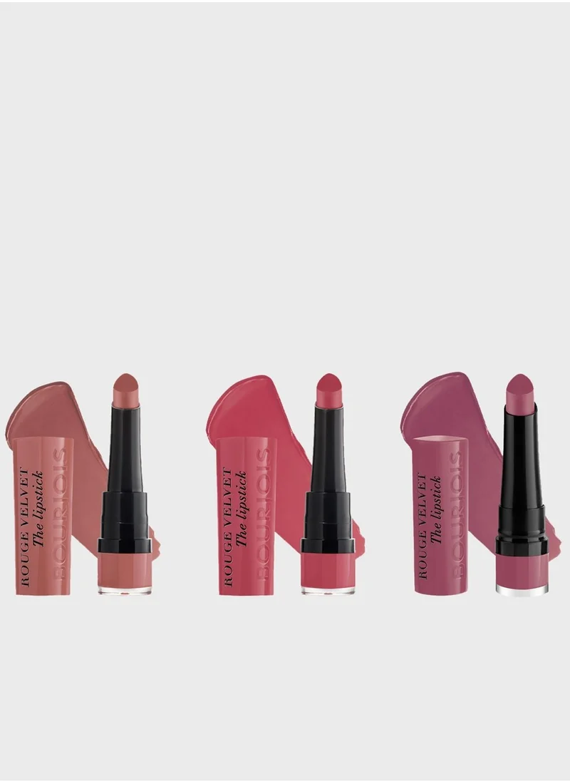 BOURJOIS PARIS Chic Gossip Lip Kit, Savings 30%