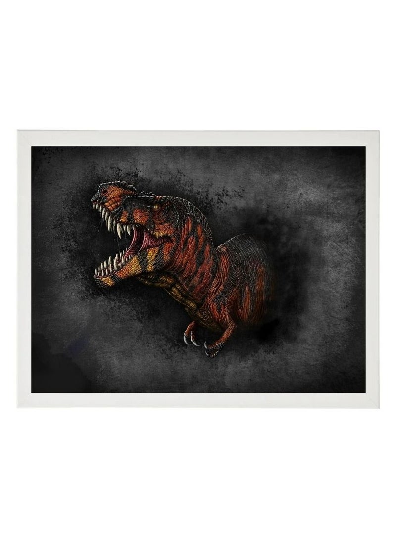 RKN Digital Wall Art Poster Frame Jurassic Park  21X30 cm - Image 2