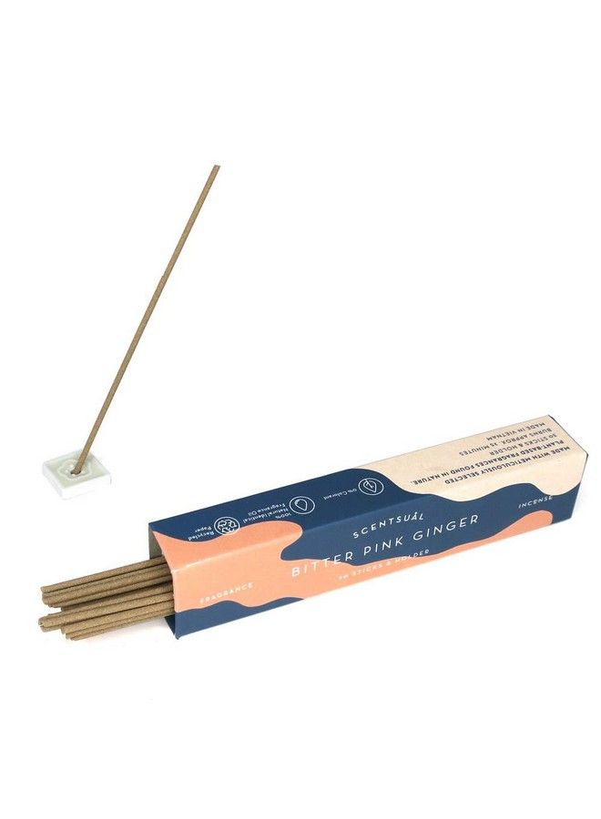 nippon kodo Scentsual Incense Bitter Pink Ginger 30 Sticks By Nippon Kodo Japanese Quality Incense Since 1575  - Image 3