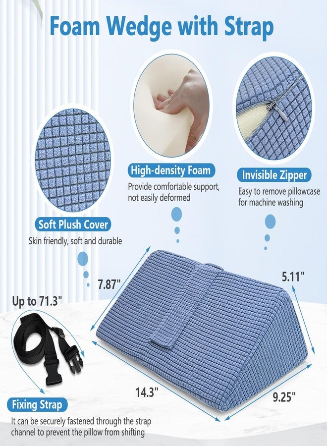 KAAMOS Lateral Support for Wheelchair Wedge Cushion, Side Guard Support Wheelchair Positioning Wedge, Wheel Chair Side Padding for Elderly, Chair Lateral Back Support for Sitting Upright (1PCS) - Image 3