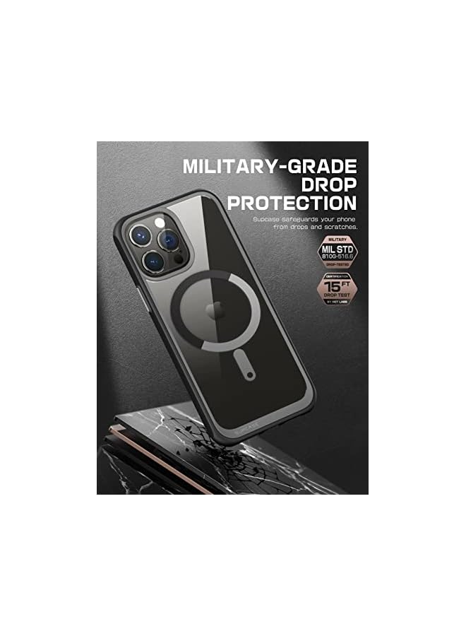 SupCase Unicorn Beetle Mag Case for iPhone 14 Pro 6.1", Compatible with MagSafe Shockproof Protective Slim Clear Case (Black) - Image 5