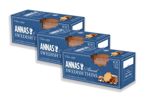 Anna's Swedish Thins Almond -- 5.25 oz (Pack of 3) - Image 1