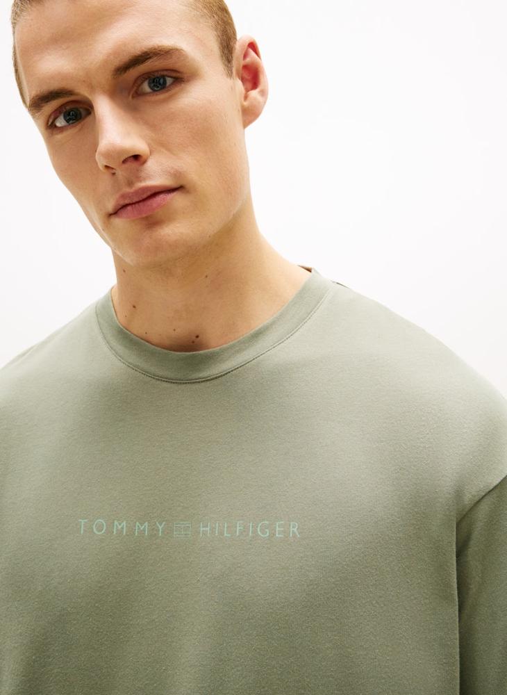 TOMMY HILFIGER TH Original Logo Lounge T-Shirt - Image 3