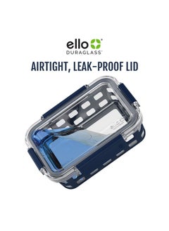 Ello Ello Duraglass Mixed Meal Prep Sets Leak-Proof Glass Food Storage Containers with Silicone Sleeves and Airtight BPA-Free Lids, Dishwasher, Microwave, and Freezer Safe  - Image 5