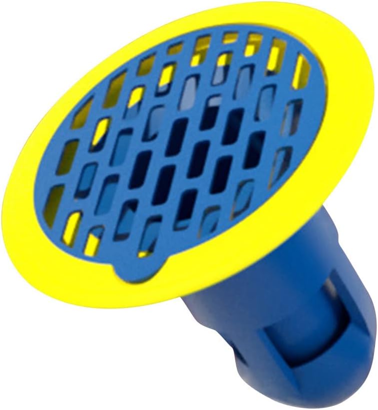 klarako Drain Backflow Preventer, Drain Hair Catcher Silicone Sink Strainer, Floor Drain Anticlog, Toilet Floor Drain Toilet Deodorant Suitable for Kitchen and Bathroom (Blue) - Image 1
