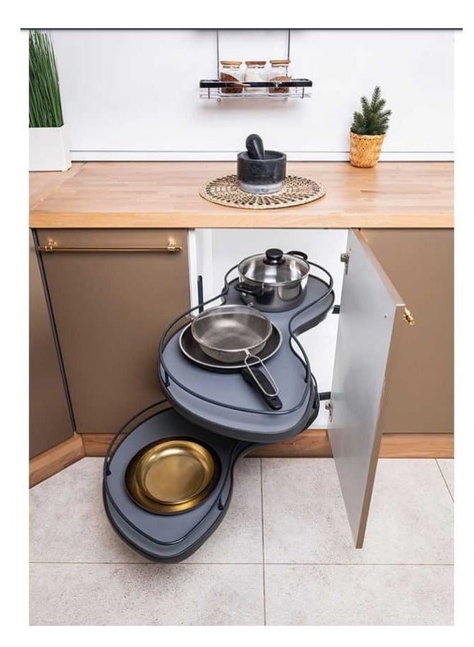 Generic BLIND CORNER MECHANISM-WOODEN BOTTOM NON-SLIP RIGHT