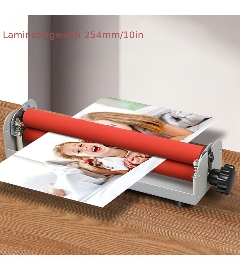 Cold Lamination Machine 254mm A4 Manual Laminator For Photo Film Document And Printed Paper Cover Suitable For School Office Home - Image 5