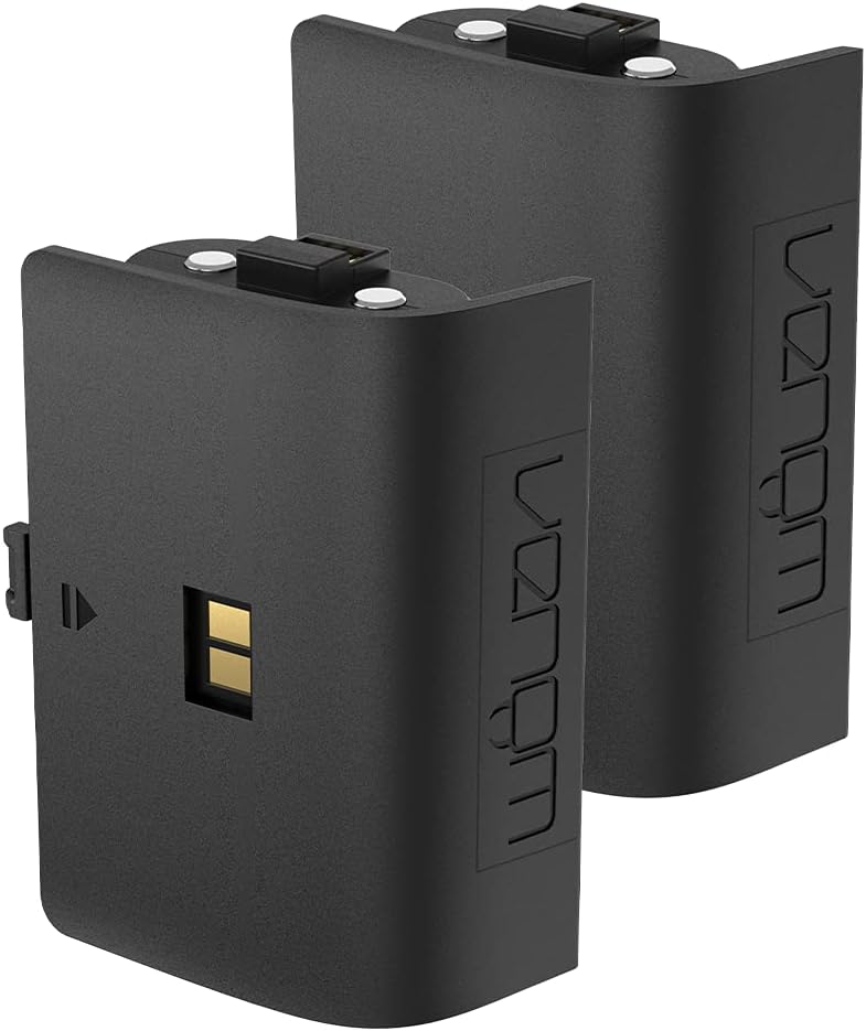 Venom Replacement Battery Packs for Xbox Charging Dock - Black (Xbox Series X & S/Xbox One)