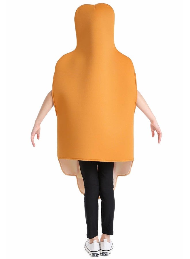 Seasons Hot Dog Costume for Kids, Funny Food Halloween Costume for Kids 4-6 Years - Image 3