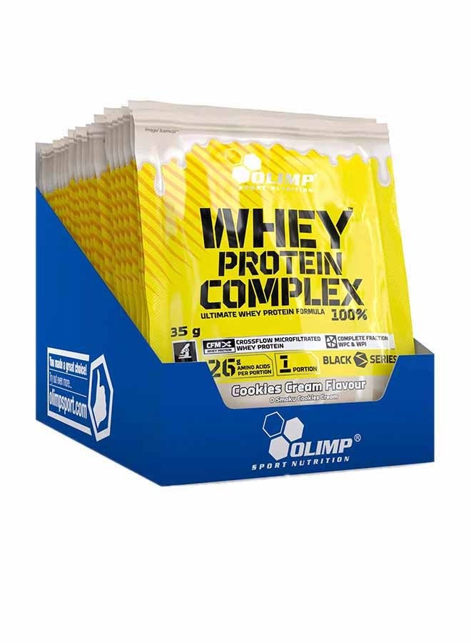 أولمب واي بروتين كومبلكس 100% - كوكيز وكريمة - (20 عبوة) - Image 1