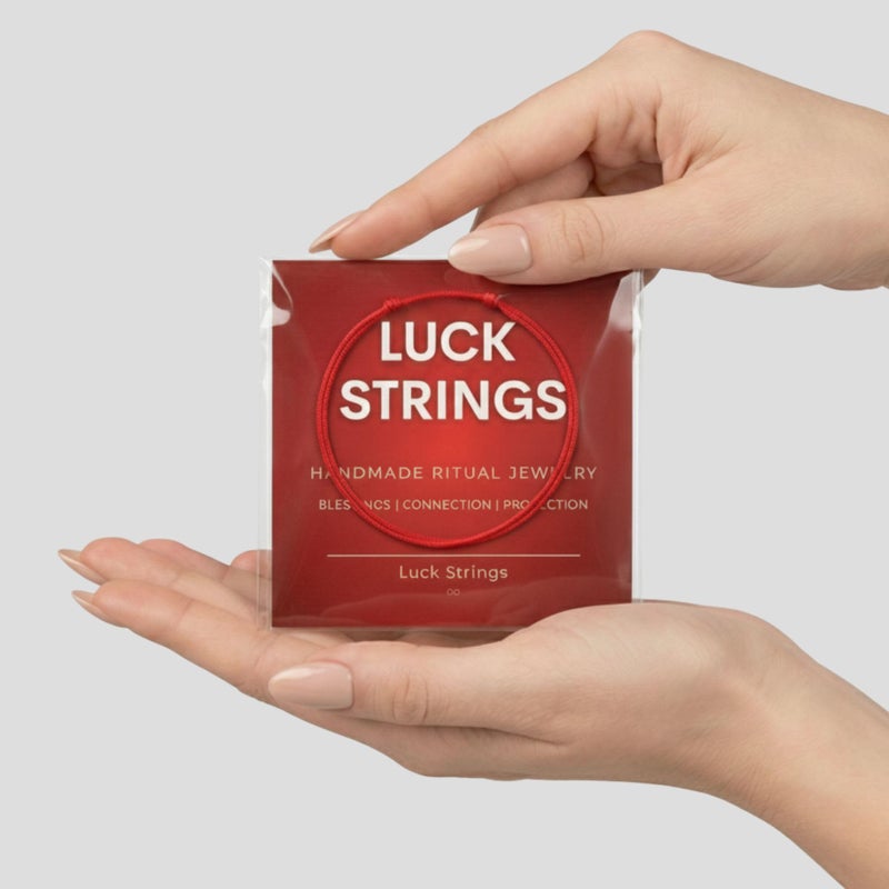 Luck Strings Thin Red Cord Bracelet - Waterproof Nylon Adjustable Surfer String Friendship Bracelet for Men, Women, Teens - Unisex Vegan Lightweight Summer Beach Accessories - Image 3