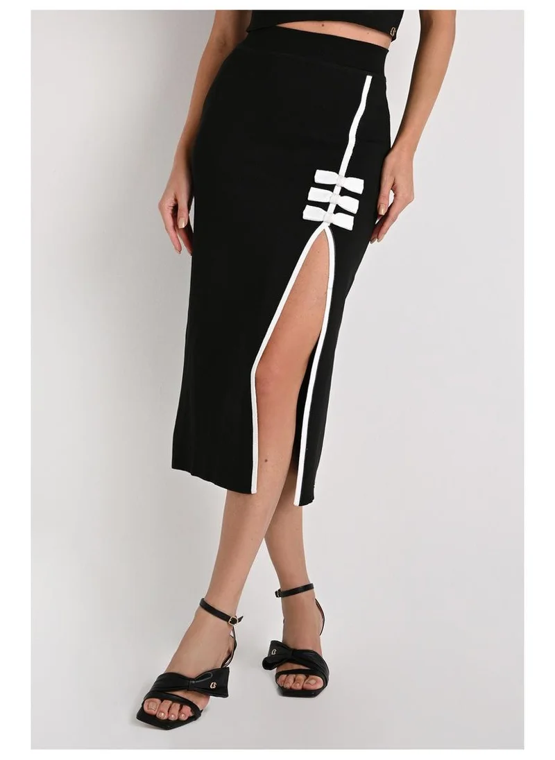 Bicolor Bow Skirt