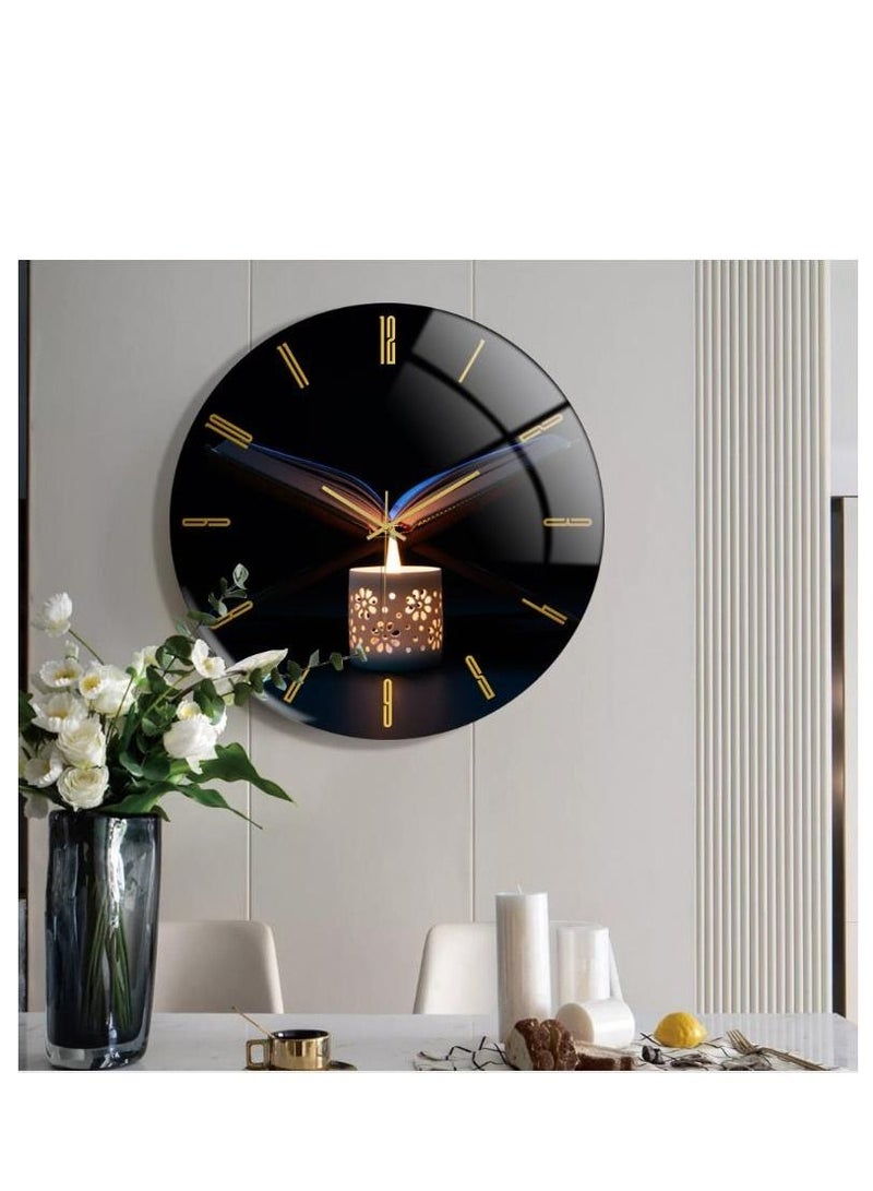 Y&D Acrylic Surah Al Ikhlas Wall Clock Islamic Calligraphy Gifts Eid Gift Ramadan Decor Luxury For Home - Image 2