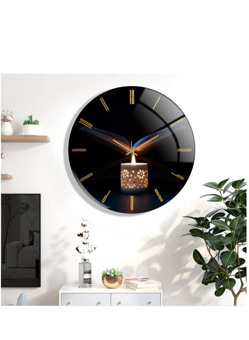 Y&D Acrylic Surah Al Ikhlas Wall Clock Islamic Calligraphy Gifts Eid Gift Ramadan Decor Luxury For Home - Image 3