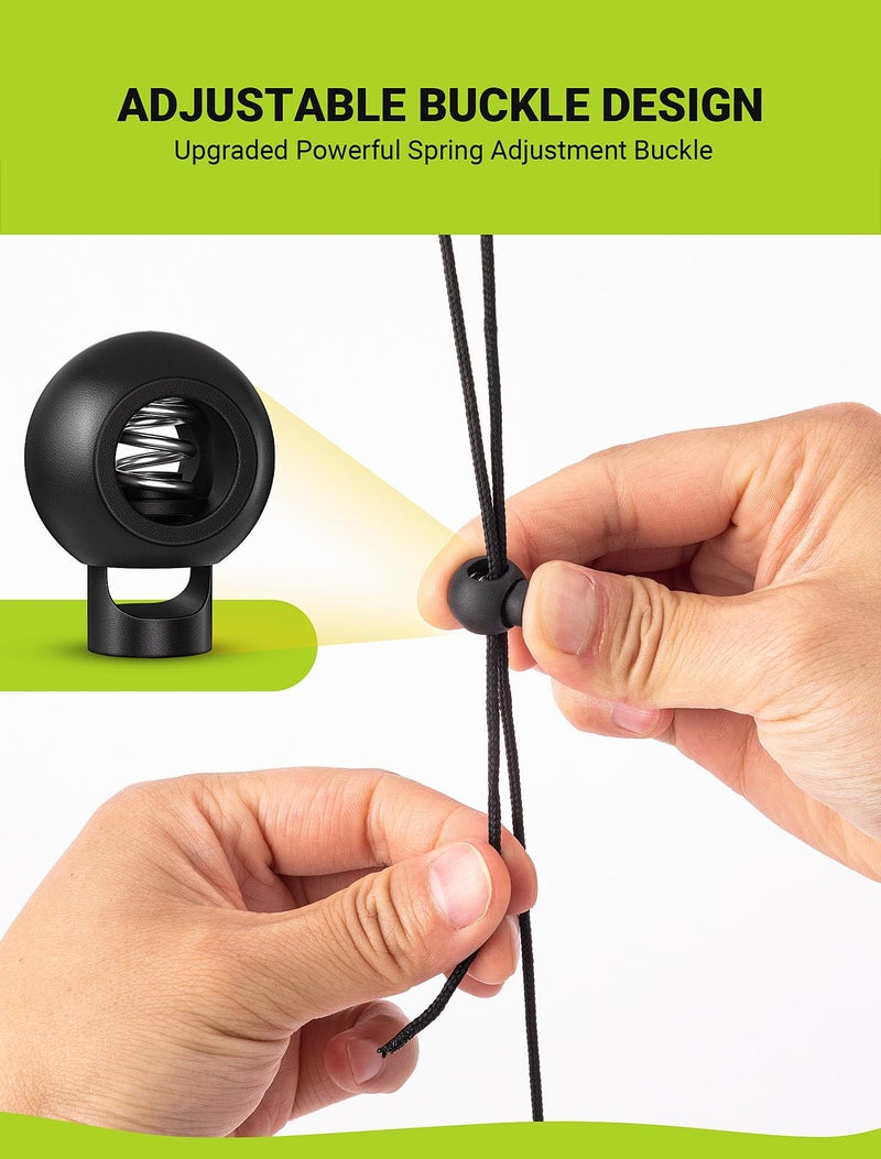 SARDVISA 2-Packs Tennis Ball Garage Parking Aid with Non-Elastic String, Precise Garage Car Stop Indicator w/Adjustment Buckle, Easy Installation, Parking Stopper Assist for Garage Accessories - Image 5