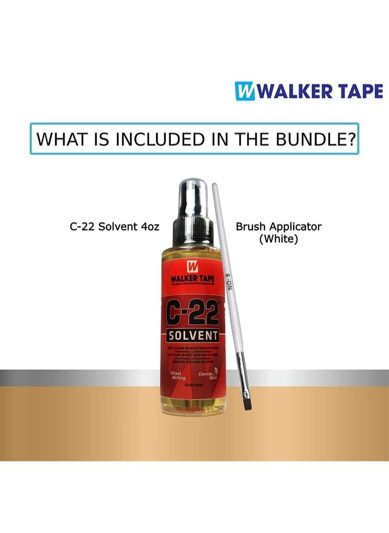 Walker Tape مزيل غراء الشعر المستعار 118 مل - بخاخ مزيل غراء الشعر المستعار - شريط دانتيل نشط منسوج من الأمام | مزيل الغراء بولد هولد  - Image 4