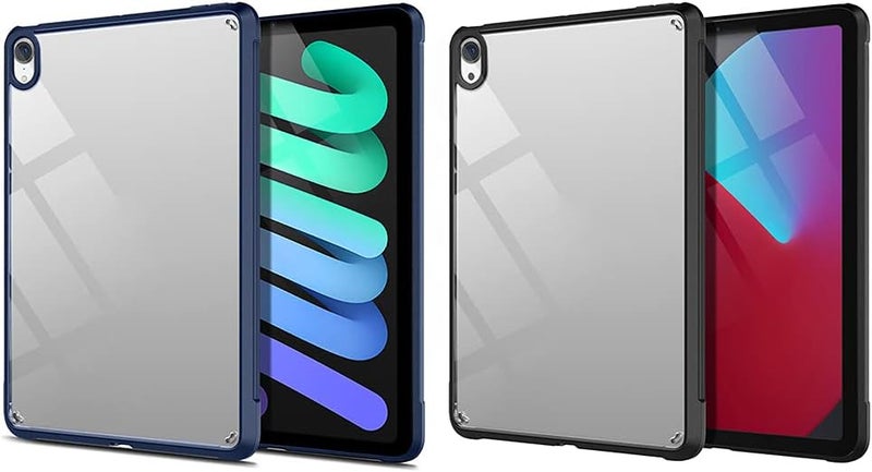 غطاء حماية لوحي لجهاز iPad mini 6 2021 مقاس 8.4 بوصة، مصنوع من مادة TPU الناعمة المضادة للسقوط ومقاوم للصدمات، مثالي للاستخدام في المكتب والمنزل. - Image 4