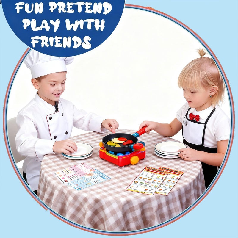 wootile Pretend Play Notepads 6 Pack Playtime Pads Pretend Play Notebooks Variety Role Play Doctorâ€™s Report Grocery List Restaurant Guest Checklist Notepads - Image 4