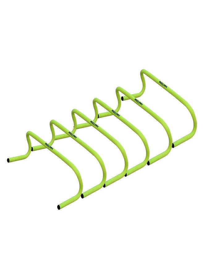Roxan Agility Speed Hurdle 6 inch Set of 6 | Track and Field Agility Hurdle Round Pipe | Football Agility Hurdle - Image 3