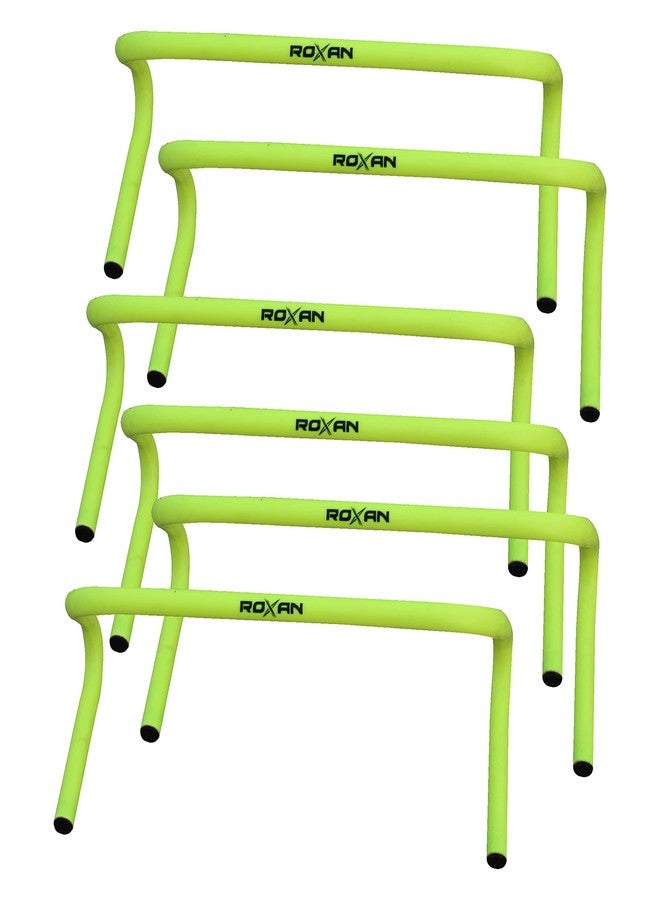 Roxan Agility Speed Hurdle 6 inch Set of 6 | Track and Field Agility Hurdle Round Pipe | Football Agility Hurdle - Image 4