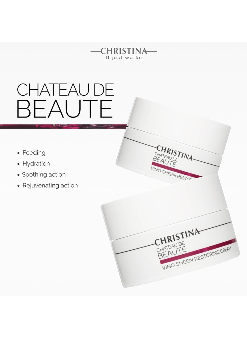Christina CHATEAU DE BEAUTE | VINO SHEEN RESTORING CREAM 50 ML  - Image 2