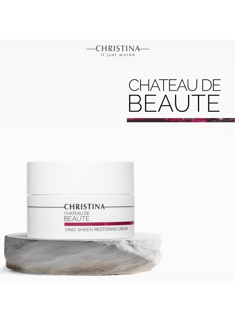 Christina CHATEAU DE BEAUTE | VINO SHEEN RESTORING CREAM 50 ML  - Image 3
