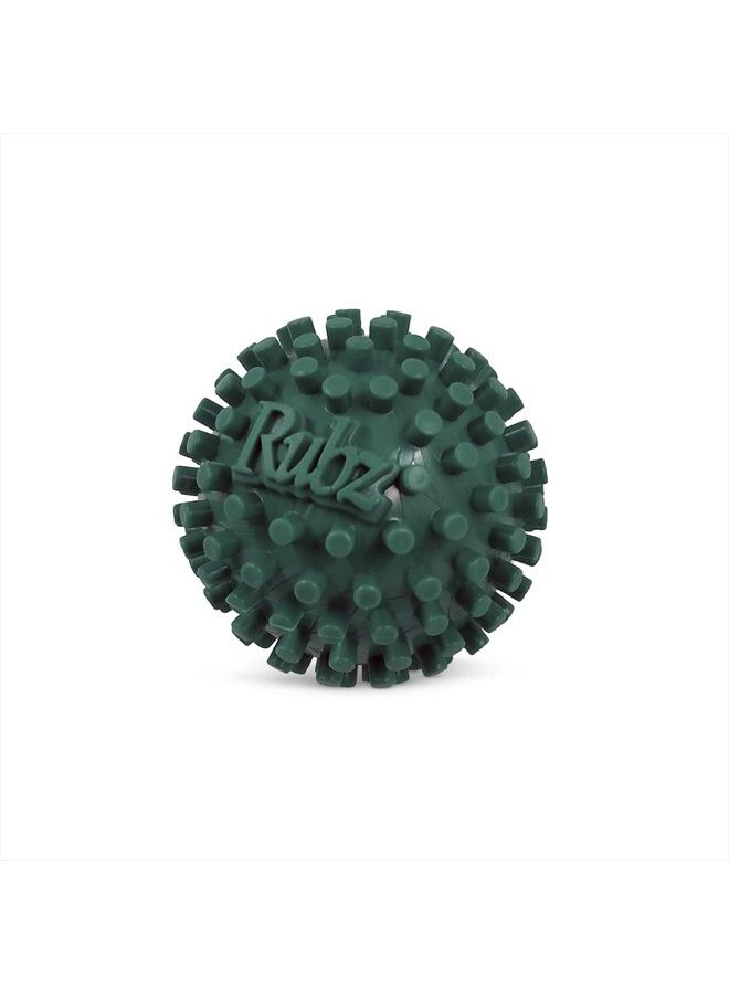 Due North Industrial Rubz Foot, Hand & Back Massage Ball, Relief from Plantar Fasciitis, Green - Image 1