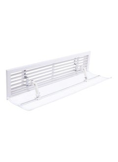 Adjustable Air Conditioner Deflector T112 White