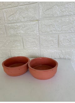 Devigo 2 Pieces of Rice Pudding Container 1st Quality Clay Casserole 2 Pieces of Rice Pudding, Casserole  - Image 5