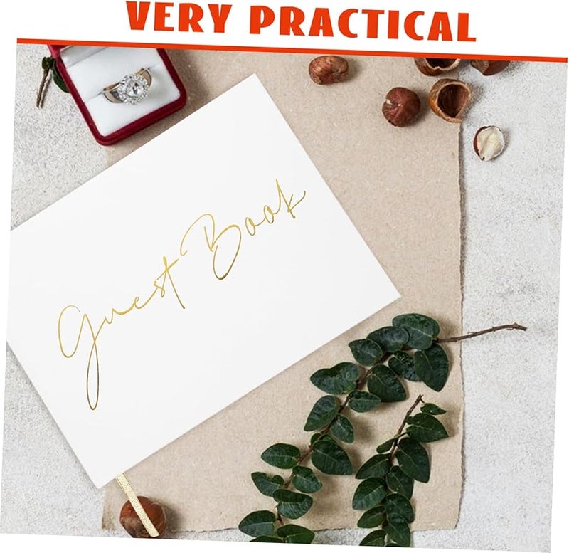 Elegant Wedding Guest Book Pages for Stylish Decor Exceptional Craftsmanship Smooth Writing - Image 3