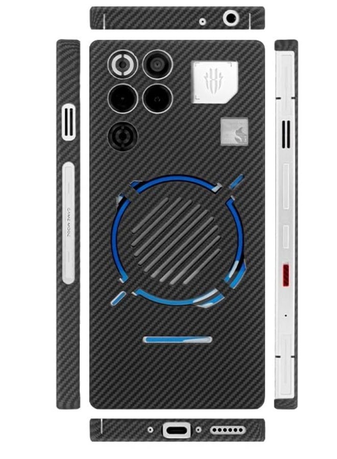 general 600D Kevlar Carbon Fiber Case Compatible with ZTE Nubia RedMagic 11 Pro /11 Pro Plus, Ultra Thin Slim Hard Real Aramid Fiber Single Back Cover - Image 5