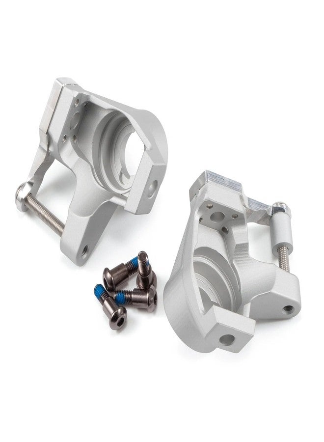 ZMHOBBY Aluminum Steering Knuckles Black Clear Anodized for Axial SCX10 II AR44 Vanquish HD44 D44 VS4-10 Rockjock F9 F10T Straight Axle (Clear) - Image 3