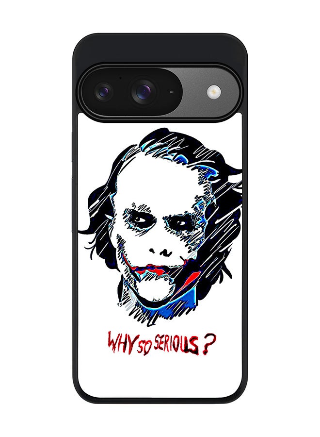 Stylizedd For Google Pixel 9 Case,Slim fit Camera Protection, Shockproof Thin Phone cover - Why So Serious - Image 1