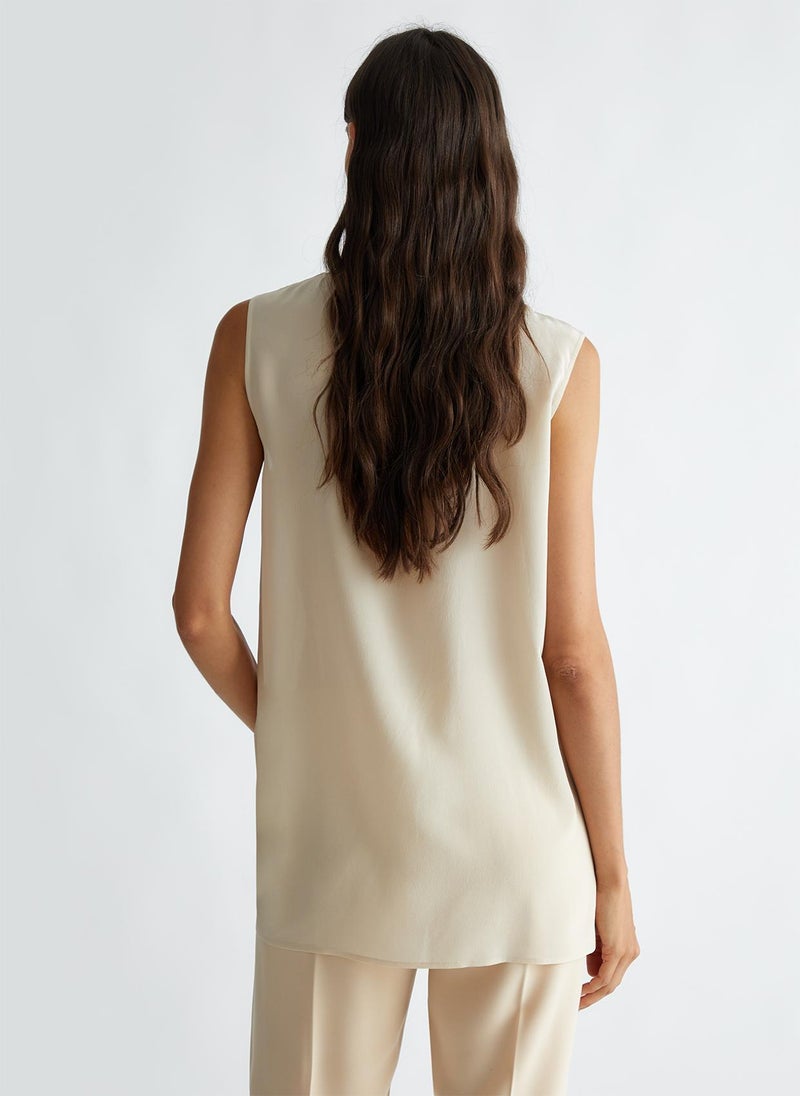Liu Jo Smart crepe de chine top - Image 2