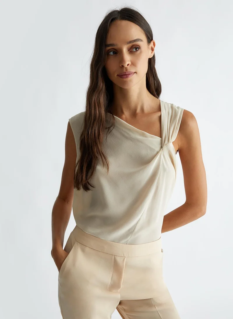 Liu Jo Smart crepe de chine top