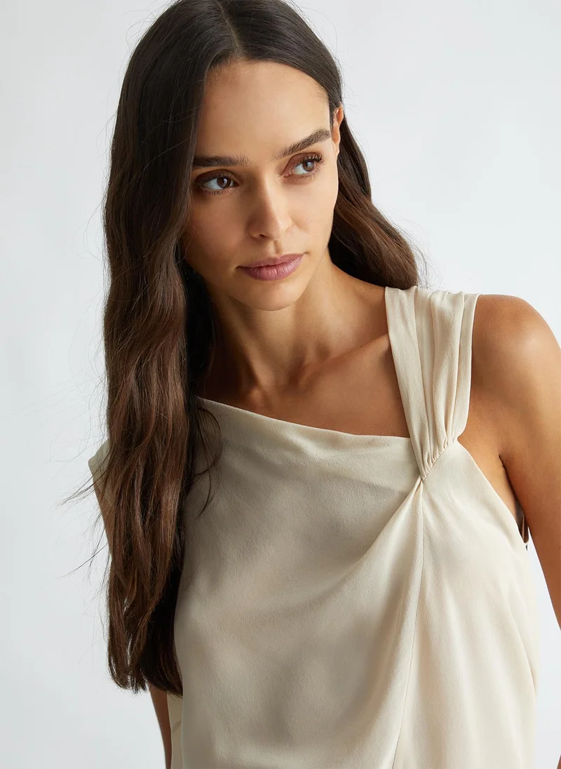 Liu Jo Smart crepe de chine top