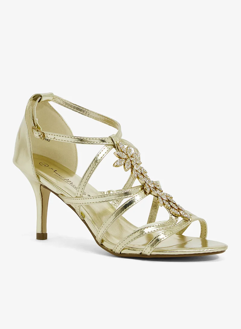 Anne Michelle Mid Heeled Sandal