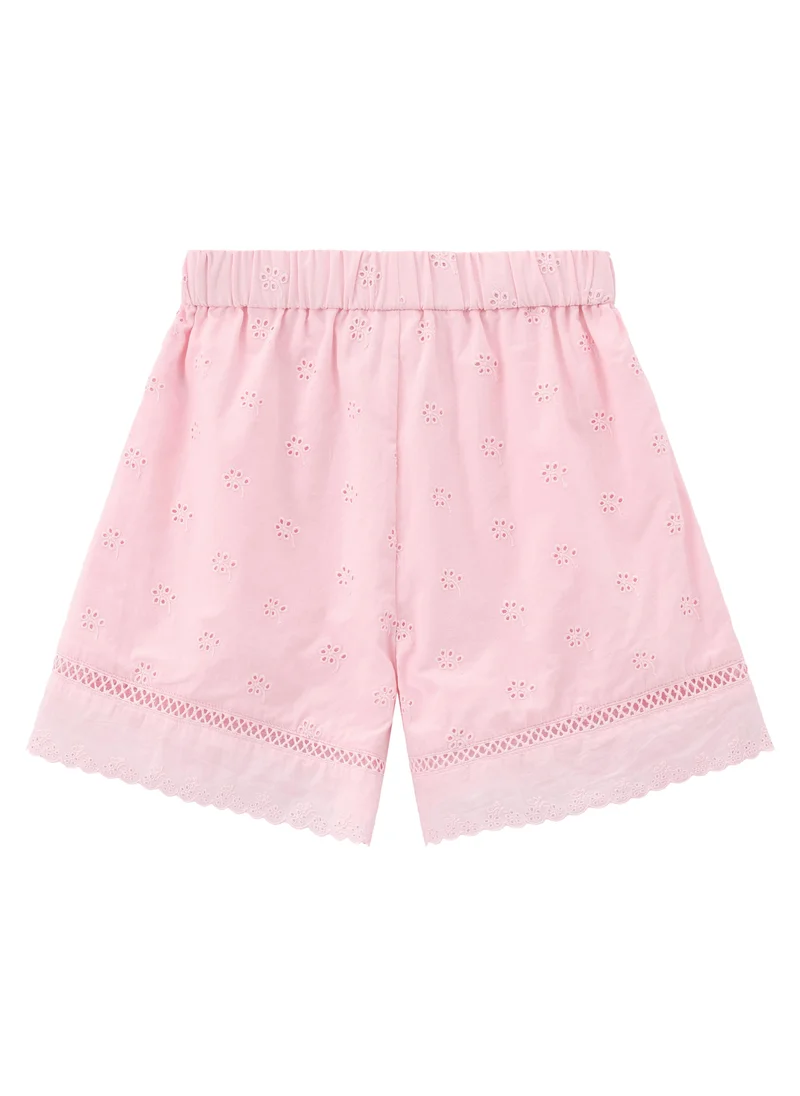 Balabala Pink Kids Girls Woven shorts for Women | Best Price UAE