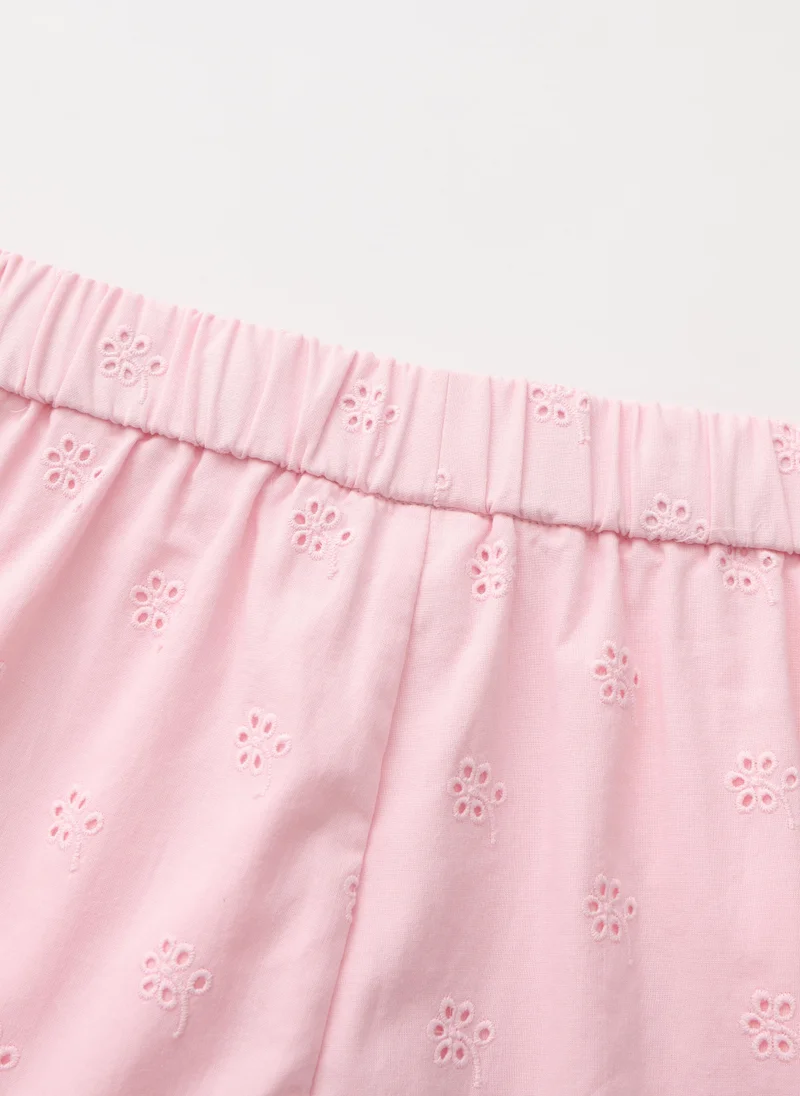 Balabala Pink Kids Girls Woven shorts for Women | Best Price UAE