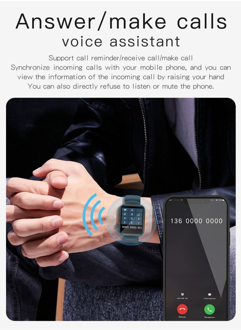 GULFLINK - Smart Watch for Android and iOS Phones Compatible with Apple iPhone and Samsung - Image 1